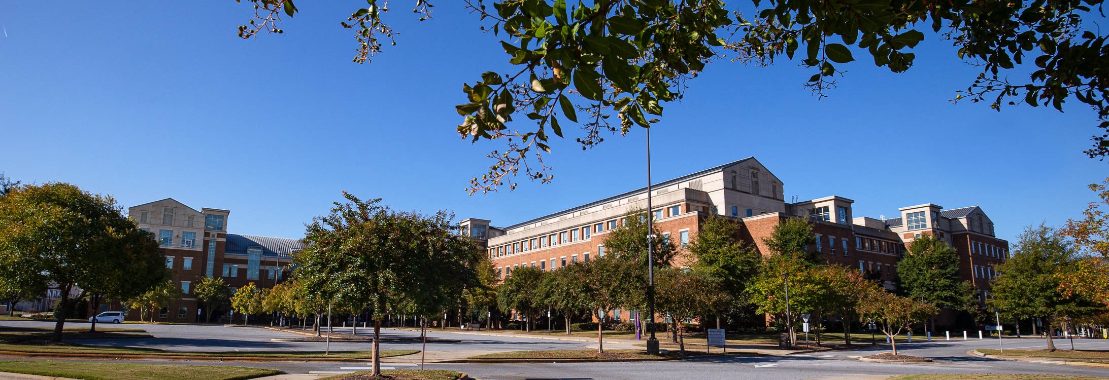 Health Sciences Building and Laupus Library for campus map
